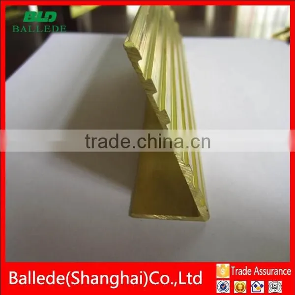 Shanghai Copper Building Materials Anti-slip Stair Sheet in Brass photo-2