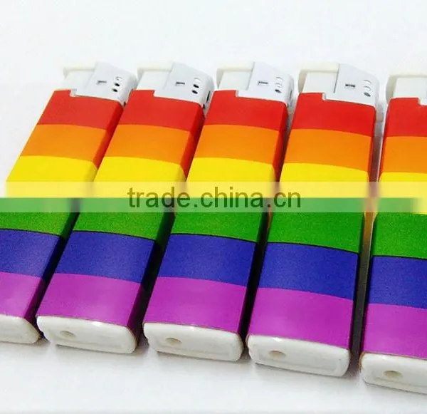Fashion Colored Ribbon Paper Rechargeable Lighter 2016 photo-2