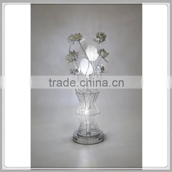 Modern Simple Hide Aluminum G4 White Led Aluminium Table Lamp Wire Almp photo-2