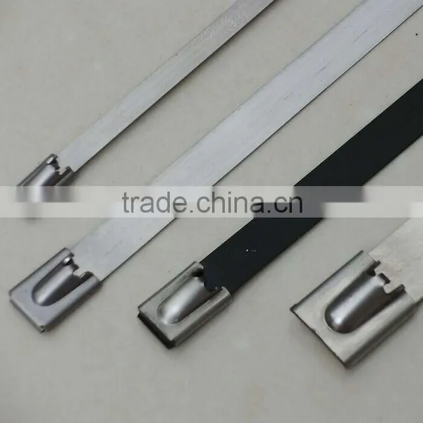Thin Stainless Steel Band Security Cable Ties