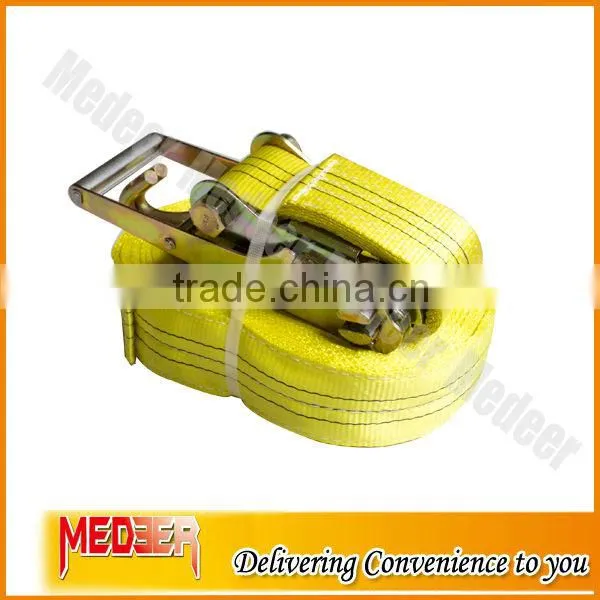 75mm Quality Ratchet Strap With Double j Hooks