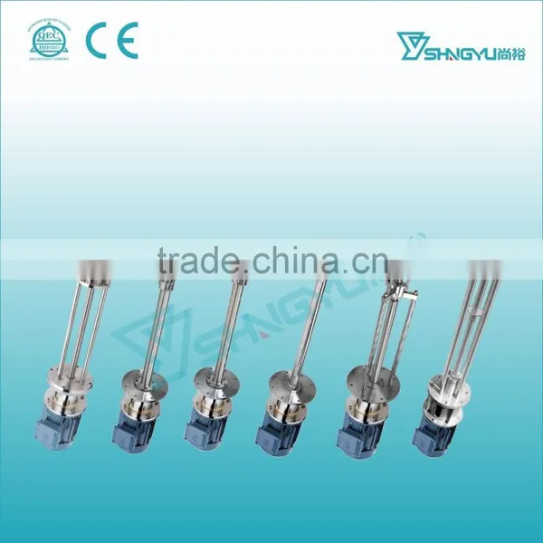 2016 Real Manufacturer New Style Guangzhou Shangyu Hydraulic Lifting Cosmetic Homogenizing Mixer photo-2