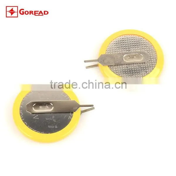 3.6V 40maH LIR2032 Li-ion Button Battery Rechargeable Cell photo-3