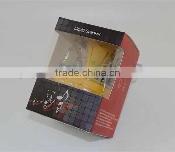 Handfree Stereo Bluetooth Colorful LED Liquid Speaker Support TF Card photo-6