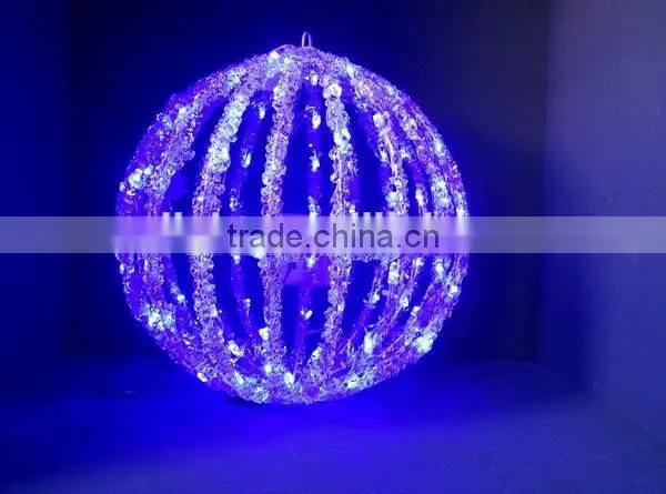 3d Acrylic Ball Led Motif Light