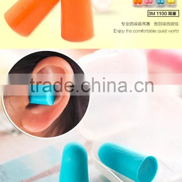 High Qualtiy Foam Ear Plug Disposable Ear Plug Sleeping Ear Plug photo-3