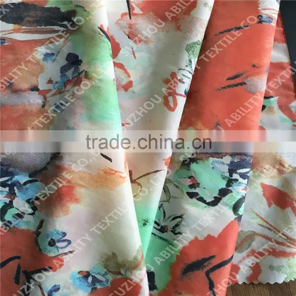 380T Printed Nylon Textile Material Fabric photo-4