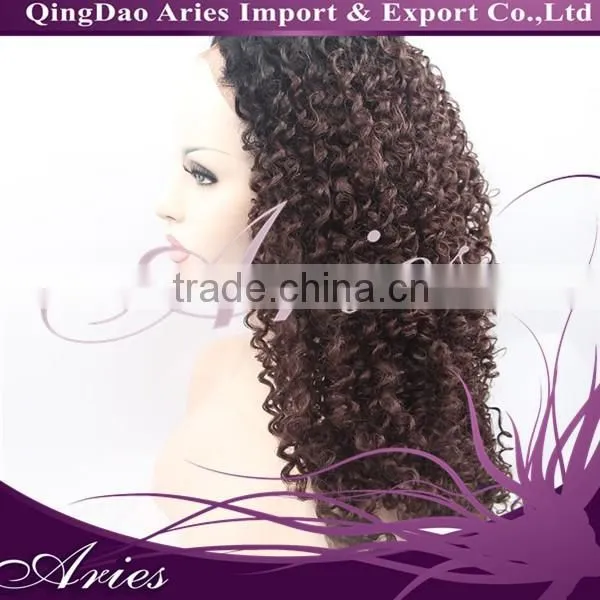 Synthetic Kinky Curly Lace Front Wig Density 150%~180% Synthetic Lace Front Wig, Synthetic Hair Wigs photo-5