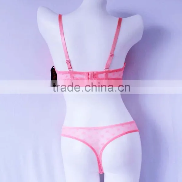 Woman Sexy Fancy Stylish Open Bra and Panty Set Underwear photo-2