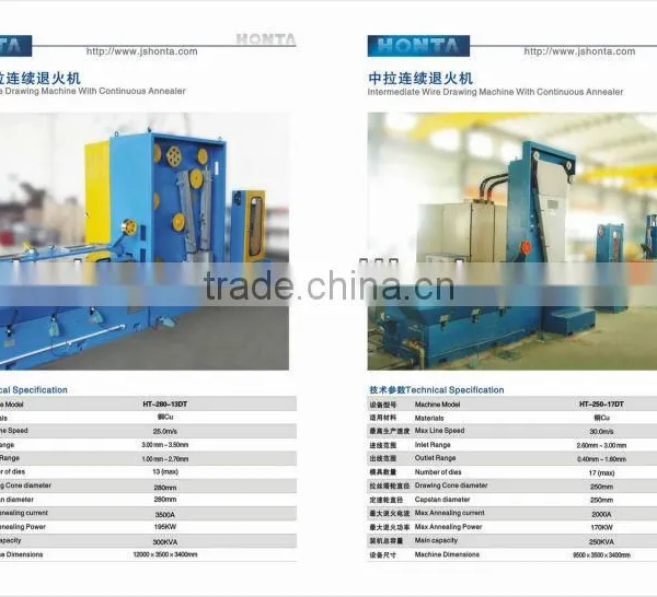 Medium Wire Drawing Machine Jiangsu Kunshan HONTA Manufacuturer of Copper Wire Processing Equipment photo-6
