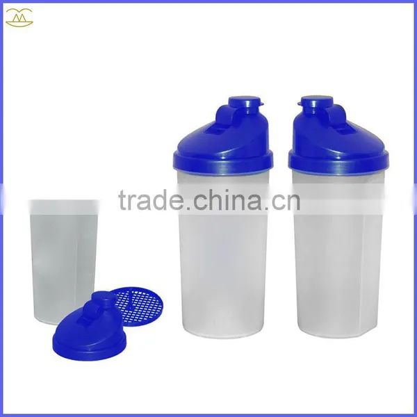 2016 Plastic Shaker Joyshake Cups Coffee Shaker Bottles Blank Protein Shaker For Sports School And Gym