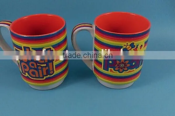 YF28003 Ceramic Stackable Mug Stack Mug Disney Approved Quality Choice photo-3