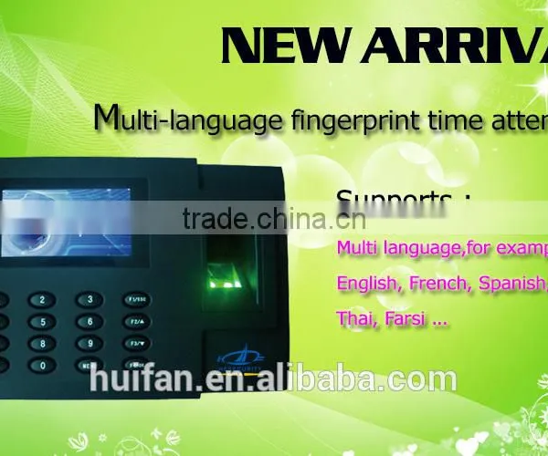 High Quality Optional Integrated Proximity Or Smart Card Reader Zkteco Fingerprint Time Attendance (Hf-Bio50) photo-5