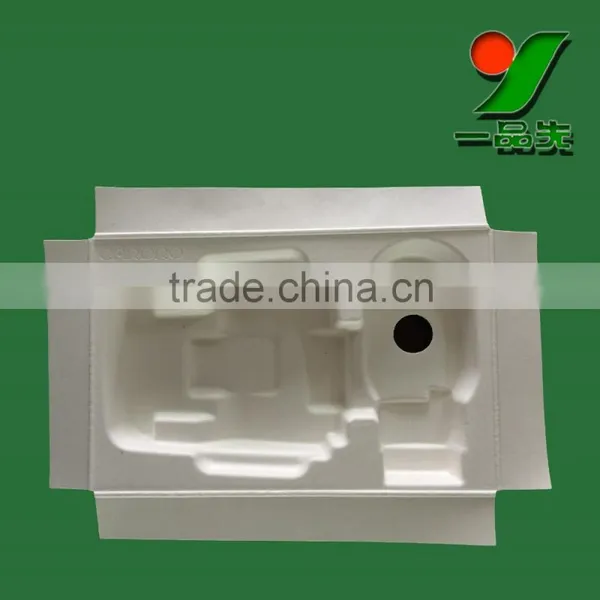 2016 Dongguan City Hot Products Custom Made Sugarcane Bagasse Recycled Pulp Tray photo-2