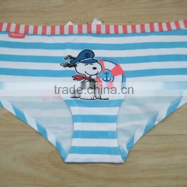 Wholesale Price Briefs for Kids Lovely Stripe Underwear photo-3