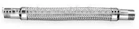 Flexible Metal Hose Assemblies With Carbon /Stainless Male NPT Fittings