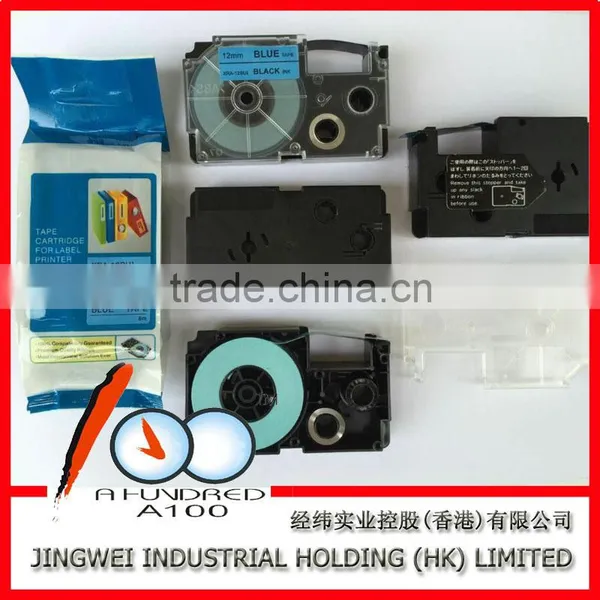 XRA-12WE1 Black on White 12mm Tape Cartridge for Compatible Casio Label Printer Tape Label Ribbon photo-5