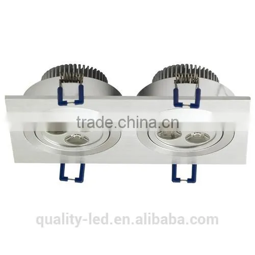 Aluminum Base White/silver Led Recessed Downlight photo-4