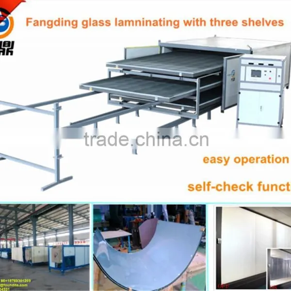 EVA Glass Laminated Machine With Autoclave Free
