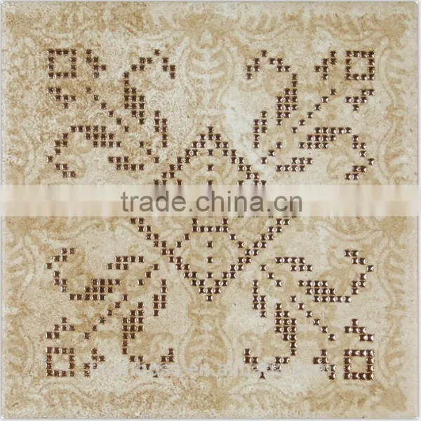 Customized 200x200mm Kitchen Tile Porcelain Rustic Glazed Wall Floor Tile photo-4