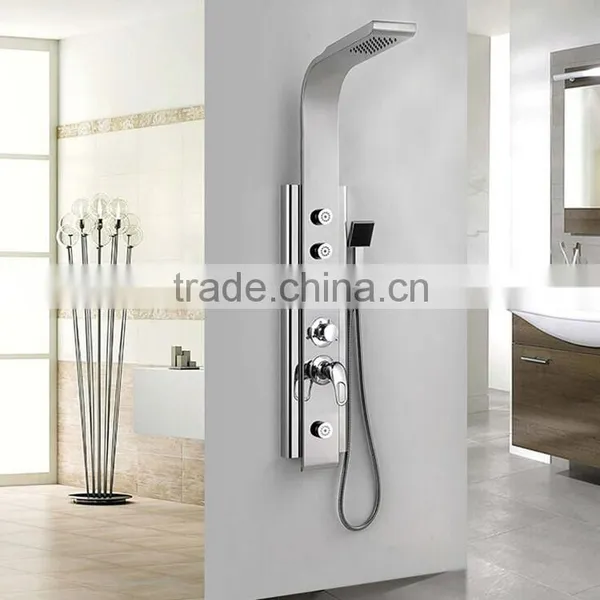 China Factory 304 Stainless Steel Panel Column Shower Set Y-027 photo-2