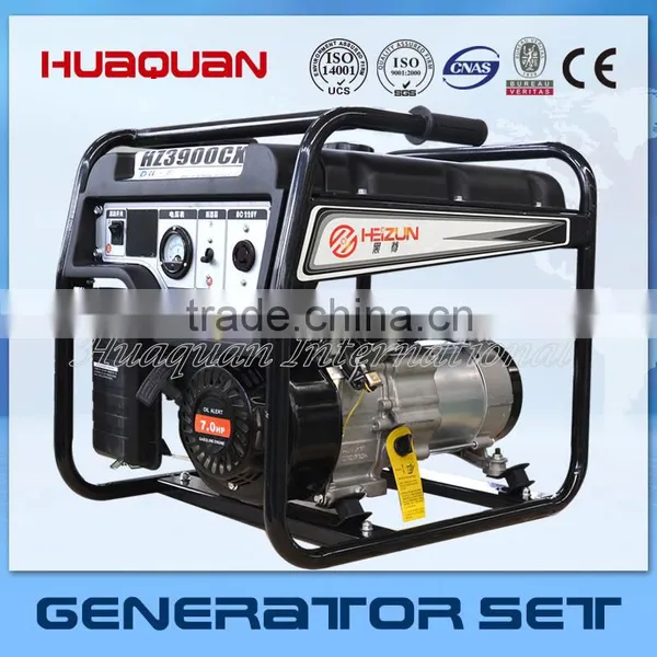 Home Use Single Phase 3kw Gasoline Generator Set