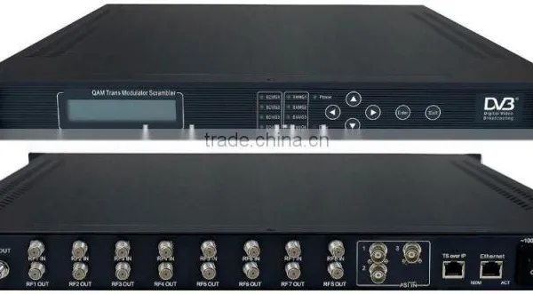 ASI Dvb--c Qam Modulator(4 ASI IN,4 QAM RF Out) photo-2