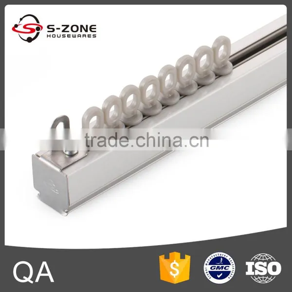 China Manufacturing Aluminium Ceiling Mounted Curtain Tracks photo-5