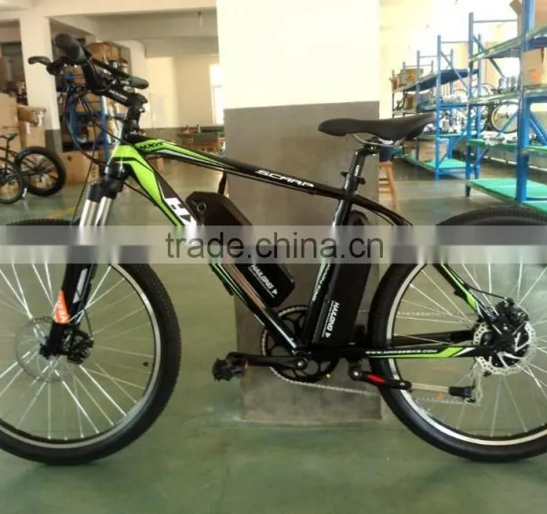 Long Ride With Two Battery Mountain Electric Bike