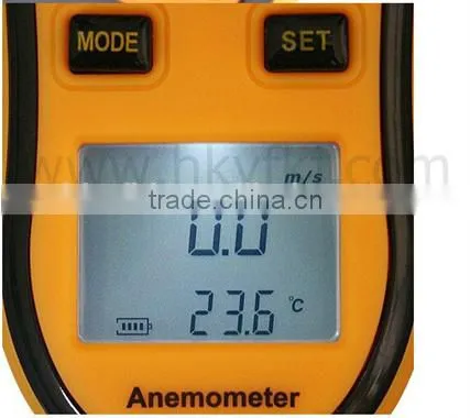 Century Harvest Best Anemometer Price Wind Anemometer Data Logger Vane Anemometer Sensor With Air Temperature S-AM82 photo-2