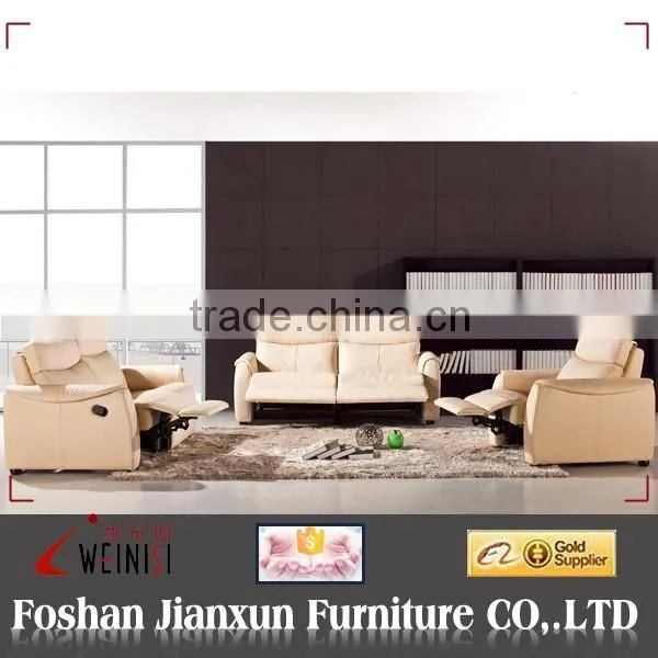 A818 Home Design Leather Reclining Sofa