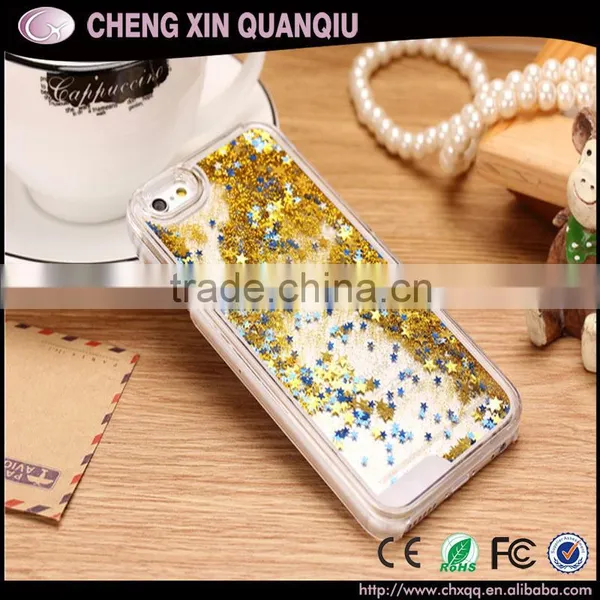 [CX]Bling Sparkle Glitter Stars Dynamic Liquid Quicksand Clear Plastic Case for IPhone 6s 6 Plus 2016 Quality Choice photo-6