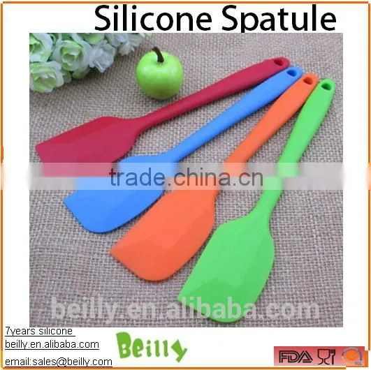 Cookware Baking Cake Mixing Heat Resistant Set Silicone Kitchen Spatula Scraper photo-3