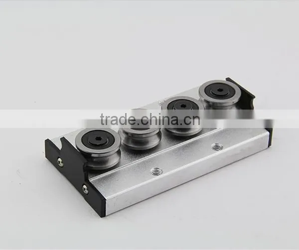 High Quality Built-in Biaxial Core Guide Rail China Manufacturer Rectangle Wheel Linear Rail Series SG15 Guide Rail photo-3