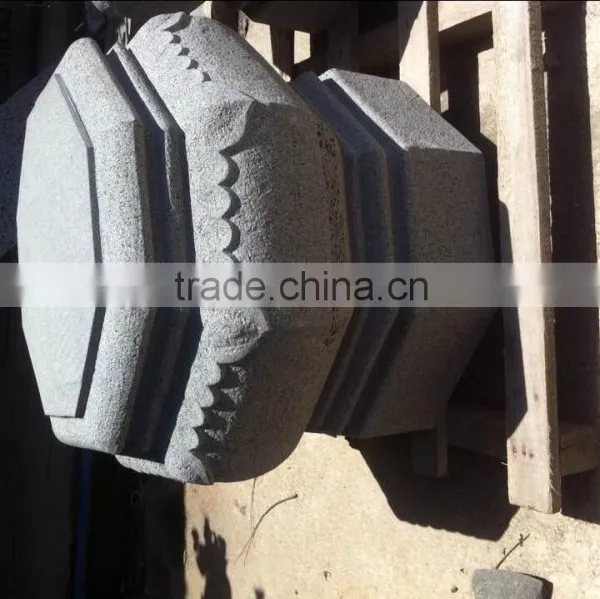 Popular Chinese Black Basalt Carving Stone for Outdoor & Garden Usage