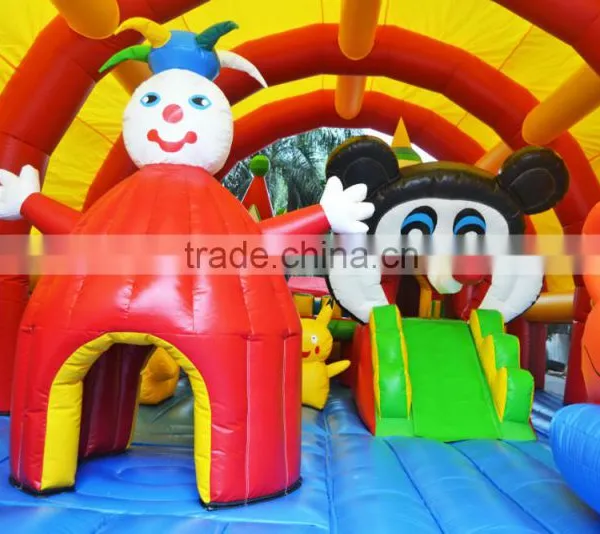 Hot Sale Kids Inflatable Trampoline Inflatable Playground Rentals photo-3