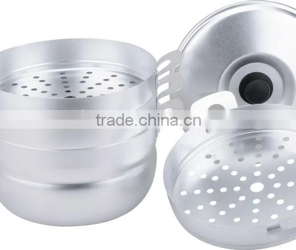Aluminum Wash White Steamer for Kitchen
