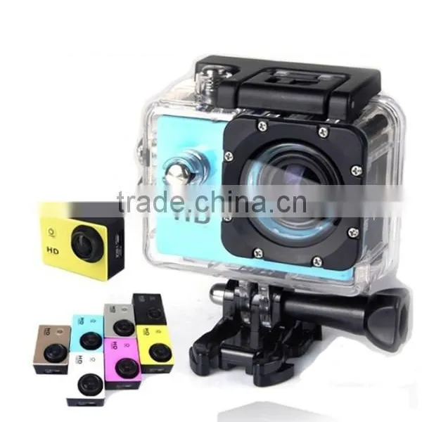 Cheapest High Quality Waterproof Helmet Camcorder HD 720P Wide Angle Cheap Bike Action Camera photo-3