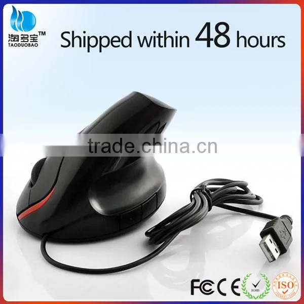 CE Rohs Certificate Wired Optical Big Hand 5D Ergonomic for Laptop pc High Quality Big Hand Vertical Mouse