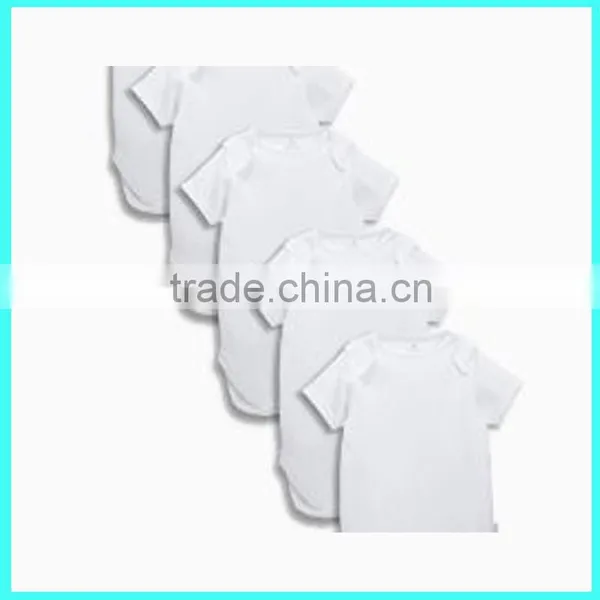 2016 Plain White Cotton Baby Clothes,baby Summer Dresses Soft Baby Cotton Clothes Quality Choice photo-2