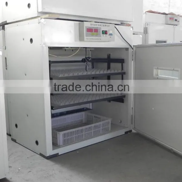 High Hatching Rate 528 Eggs Fully Automatic Incubator With CE Supported Supplier's Choice
