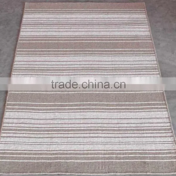 Multi Colour Stripes Design Flat Weave Woolen Kelim Rugs photo-2