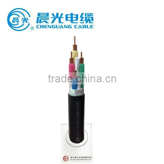 Halogen-free Low Smoke Flame-resistant Retardant XLPE Insulated Steel-tape Armoured Polyolefine Sheathed Electrical Power Cable photo-4