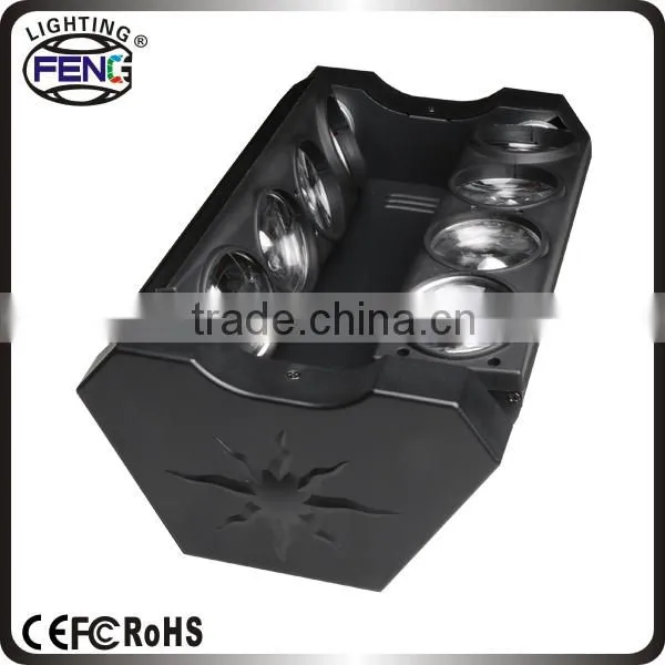 8 Heads Bee Eye 2 Linear Rotation Led Spider Wash Beam Lights photo-3