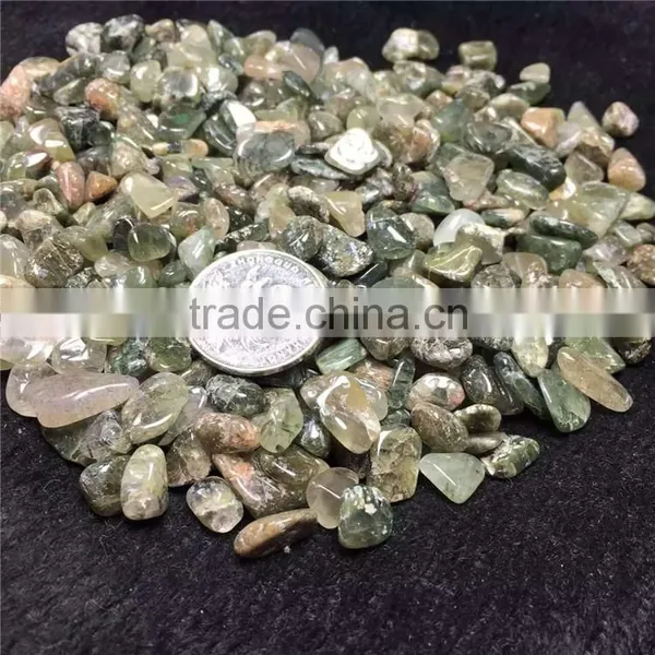 Wholesale Green Phantom Stone Gravel Crystal Macadam photo-2