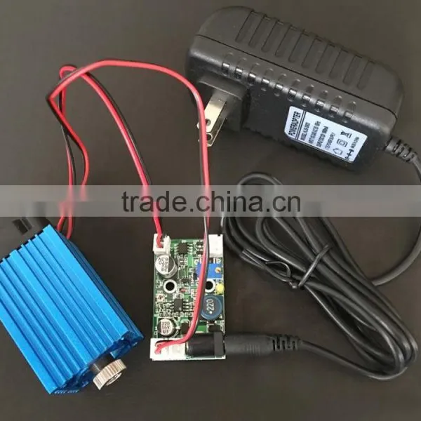 Focusable 1.4W 462nm Blue Laser Diode Module for Engraving Dot/Line/Cross photo-5