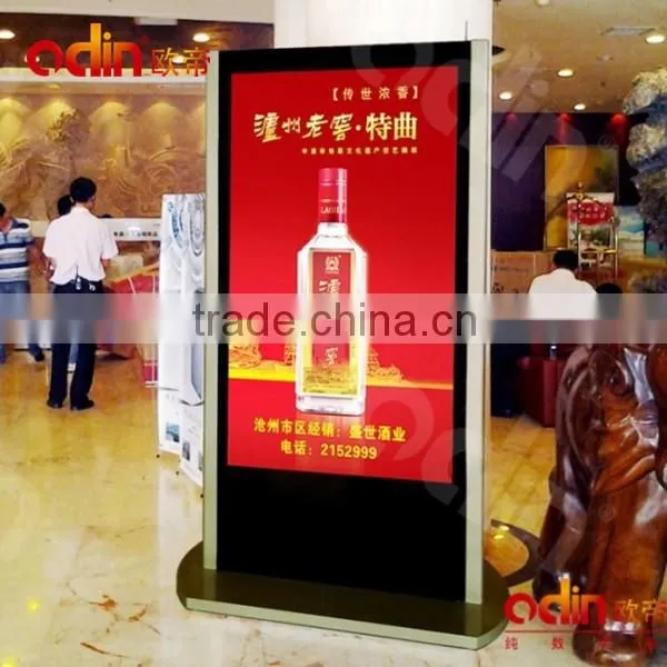 Floor Standing HD Lcd Advertising Player Kiosk