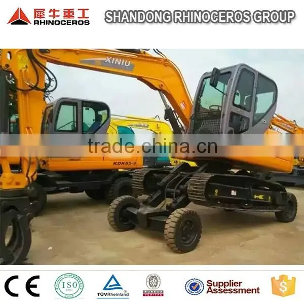 Wheel Crawler Excavator 8ton Earthmoving Digger Machine photo-2
