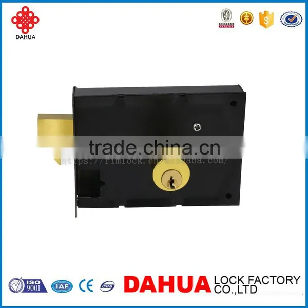 Factory Price Rim Double Cylinder Rim Lock for Door High Quality 720G Safety Lock photo-4