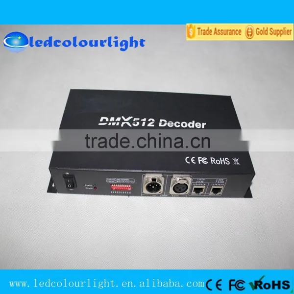 Ledcolourlight Factory Wholesale DMX 24CH LED Decoder PWM Decoder photo-2